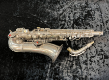 Vintage Conn New Wonder II 'Chu' Alto Saxophone Original Nickel Plate, Serial #146835