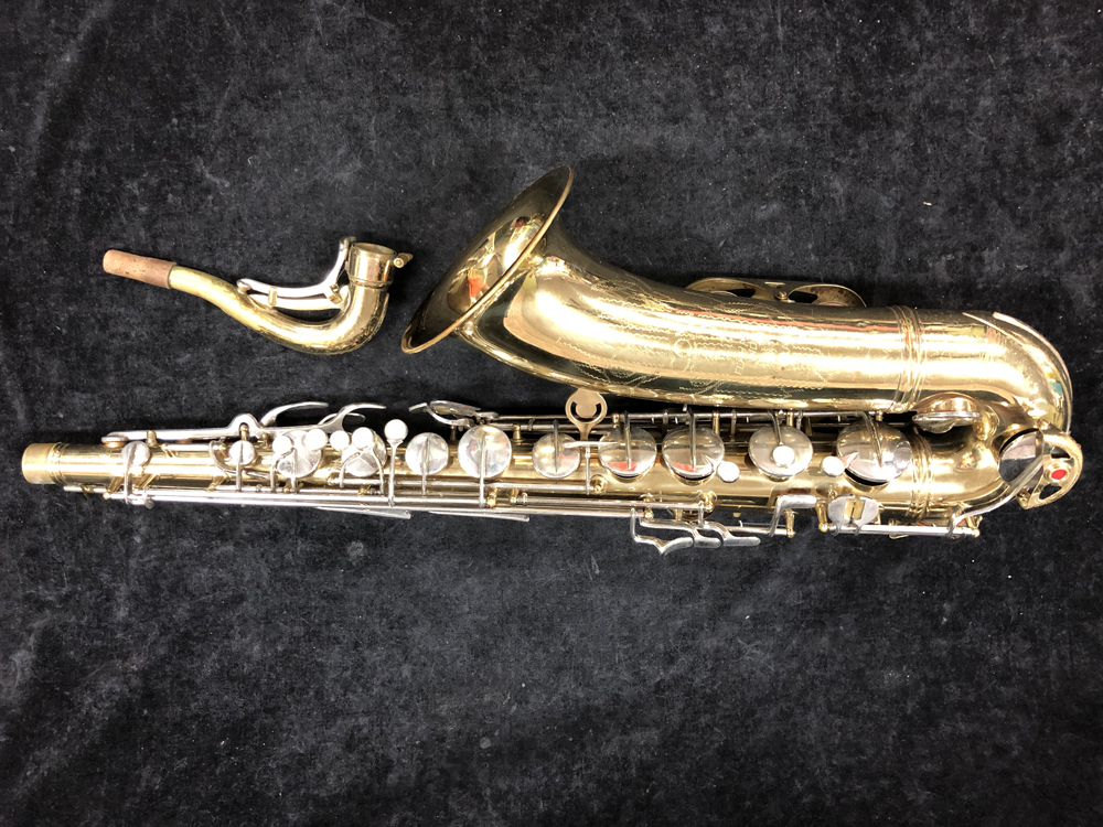 Vintage CG Conn 10M tenor sax w/ double socket neck - Nice Original ...