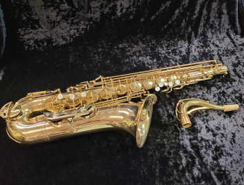 COOL Selmer USA TS200 Tenor Sax in Gold Lacquer #1263687 - HIGH F# - PLAYS AS-IS