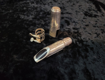 Used Selmer Metal C** Mouthpiece for Alto in Silver