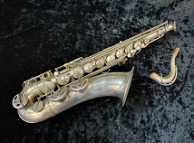 Vintage Selmer Paris Super Balanced Action Silver Plated Tenor, Serial #46258